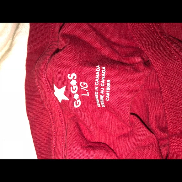 RED CANADA LONG SLEEVE (adidas like style) - Picture 4 of 4